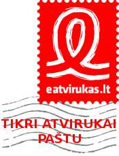 Tikri atvirukai paštu